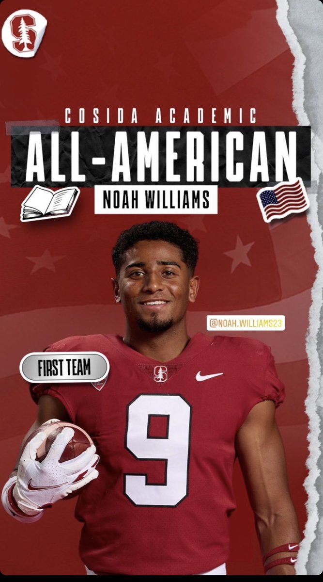 FootballBrophy's tweet photo. Former @FootballBrophy DB gets First Team Academic All American at @StanfordFball !!!!! Congrats  @noahw2399 !!!! https://t.co/iWhhlQ14VQ
