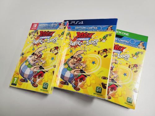 MaximeChao's tweet photo. Je fais gagner 3 exemplaires de Astérix &amp; Obélix Baffez-les Tous (PS4, Xbox One et Switch).

RT + Follow @MaximeChao 

Je fais le tirage ce dimanche.
Bon chance. https://t.co/1RR7hg0FH7