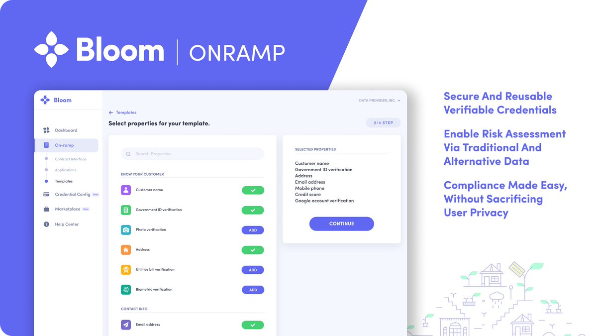 With OnRamp, enterprises can securely access reusable, verifiable credentials (VCs), all without requiring users to expose sensitive data. Learn more here: onramp.co
#bloom #defi #decentralizedidentity #ssi #kyc #buildwithbloom