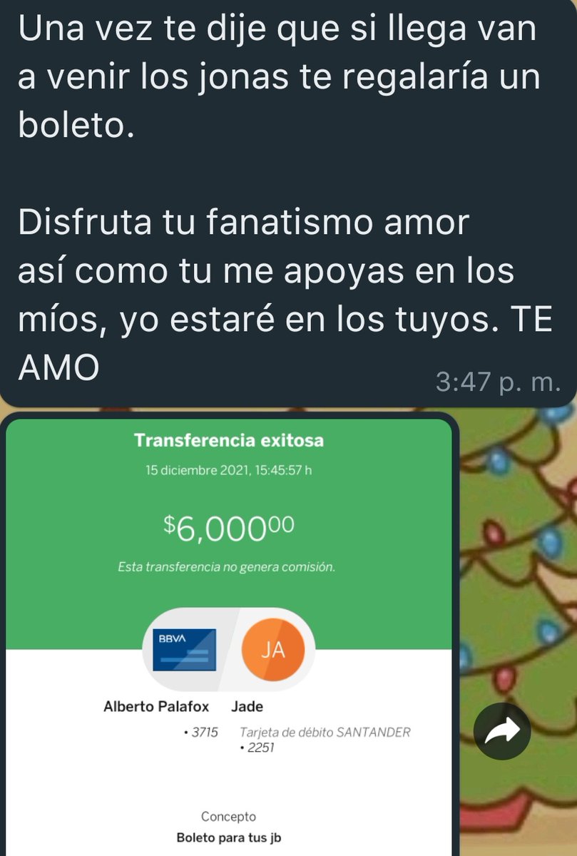 Jajajadexd's tweet photo. NO MAMEN NO MAMEN NO MAMEN NO MAMEN MI NOVIO ME VA A LLEVAR A VER A LOS JONAS 
BUENO EN POCAS PALABRAS ME VA A PATROCINAR AY ME QUIERO MORIR ALV https://t.co/9YMHuq9O9Z