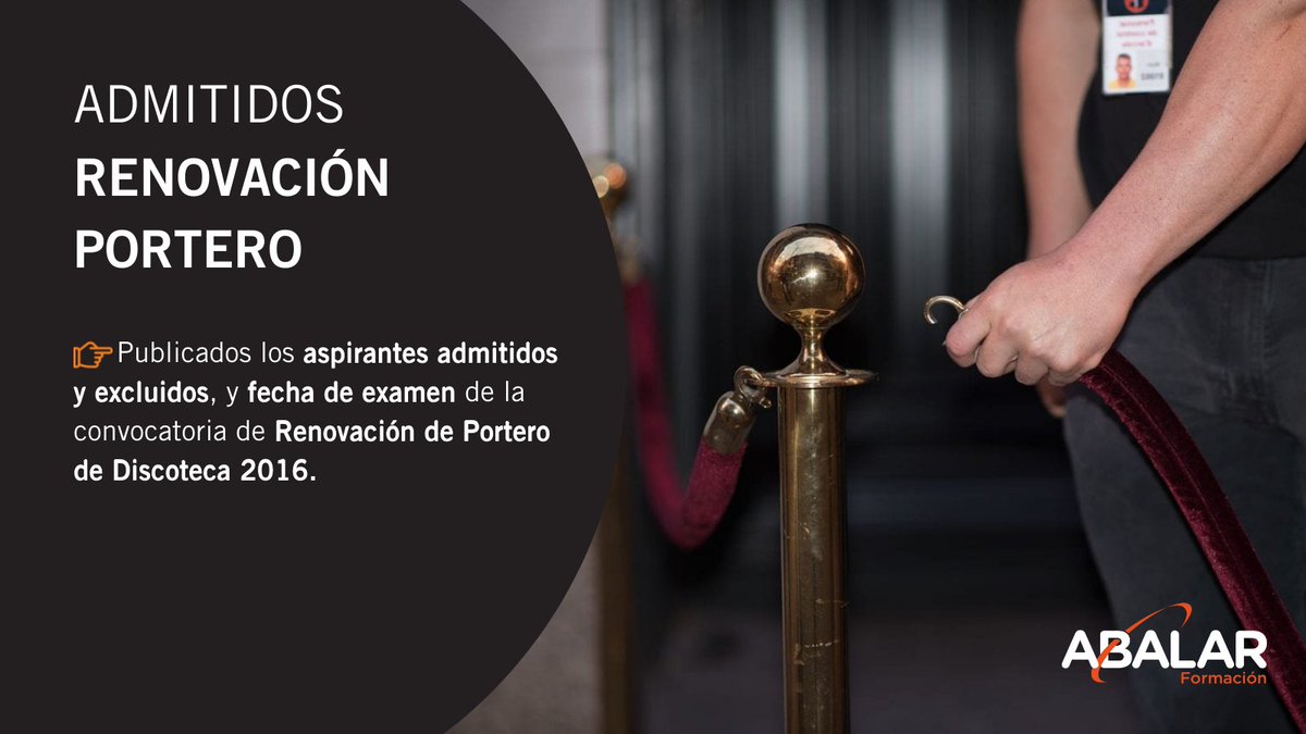 ABALAR Formación. Cursos y oposiciones. tweet media