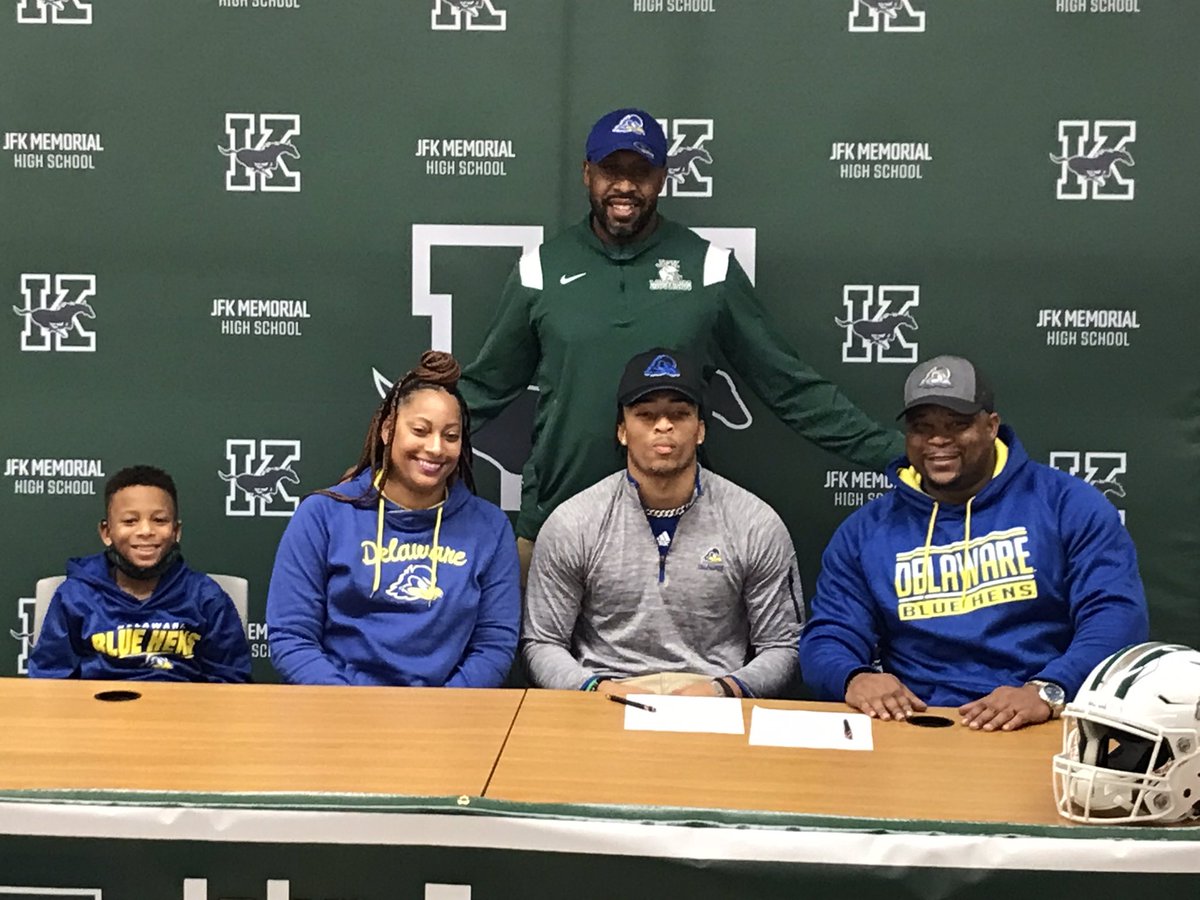 Warren Rotella (@rotellawarren) on Twitter photo Congratulations to Isaiah Cherry on signing his D1 commitment to the University of Delaware. Well done and well earned! #JFKMHSpride <a href="/DrParry_JFKMHS/">James Parry</a> <a href="/coachtholman/">Tarig Holman</a> <a href="/Isaiah2Cherry/">Isaiah Cherry</a> <a href="/madd_nice/">Ellis Cherry</a> Congratulations to Isaiah Cherry on signing his D1 commitment to the University of Delaware. Well done and well earned! #JFKMHSpride <a href="/DrParry_JFKMHS/">James Parry</a> <a href="/coachtholman/">Tarig Holman</a> <a href="/Isaiah2Cherry/">Isaiah Cherry</a> <a href="/madd_nice/">Ellis Cherry</a>