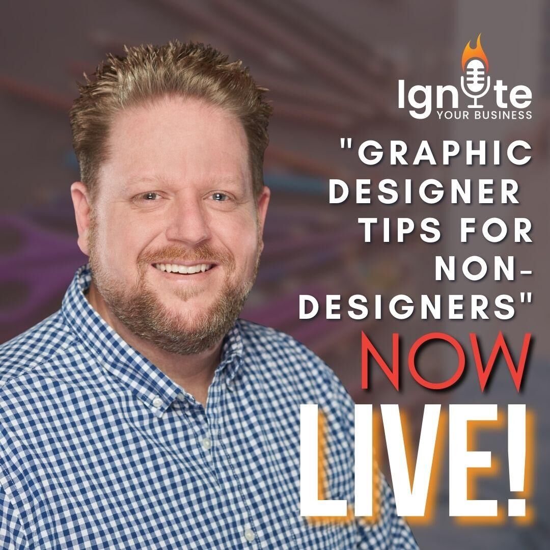 New episode just released! You won’t want to miss Josh’s full answer when he talks about "Graphic Designer  Tips For Non- Designers" Listen to your favorite podcast platforms or, stream it right from our site at bit.ly/33cT7Dx!