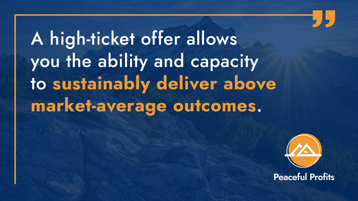 ProfitsWithMike's tweet photo. Don’t just add a “high ticket” offer to your business “because” you should...

...or because it's the "right thing" to do.

Instead, add a high ticket offer because you know you’re ready to deliver above-average outcomes for your clients.

#PeacefulProfits #OneBookMillions https://t.co/Xzd1UjfwrI
