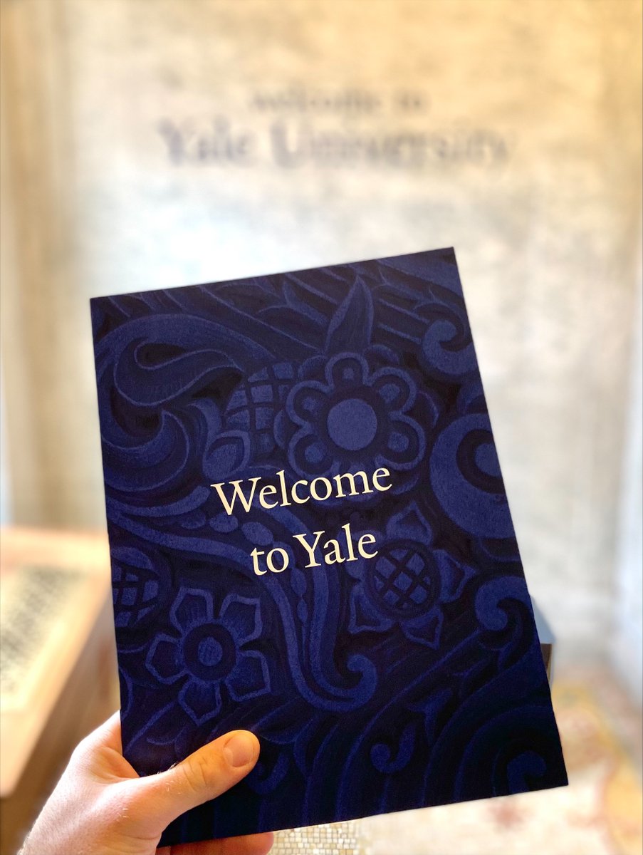 Yale Admissions tweet media