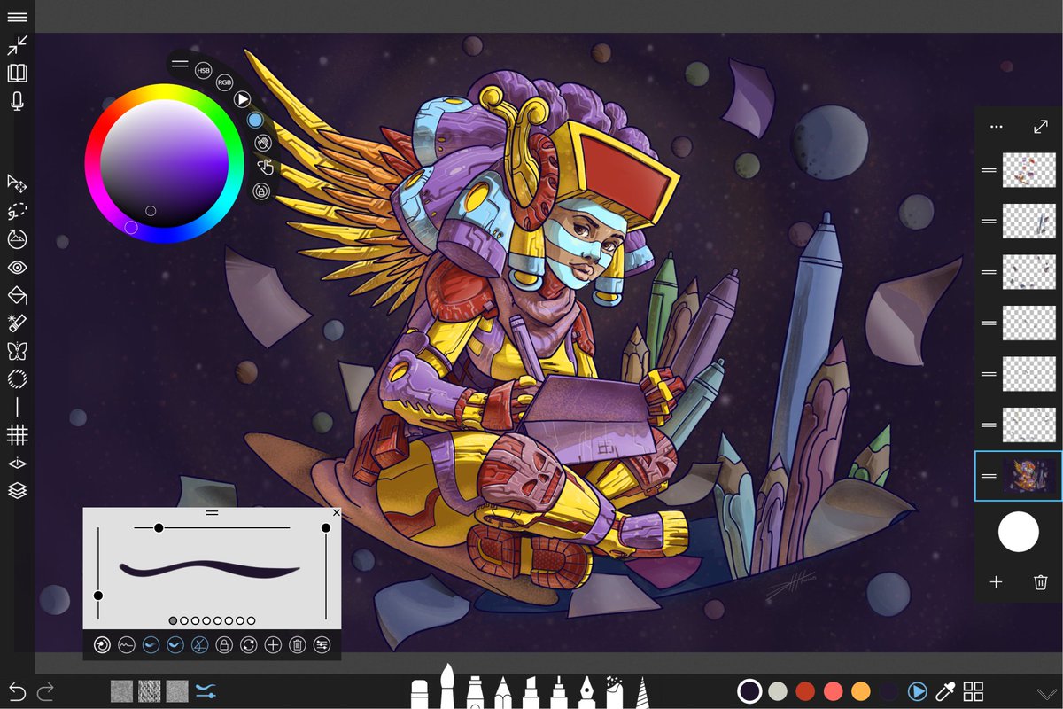 deltatangomike's tweet image. Good Vibes with the latest update of @SketchableApp and sweet art by @DeltaTangoMike!!! 

Catch up with 2021 
siliconbenders.com/blog/36-sketch… 

Get ready for 2022!!!
#SketchableApp #PassTheBlackBook #NFTart