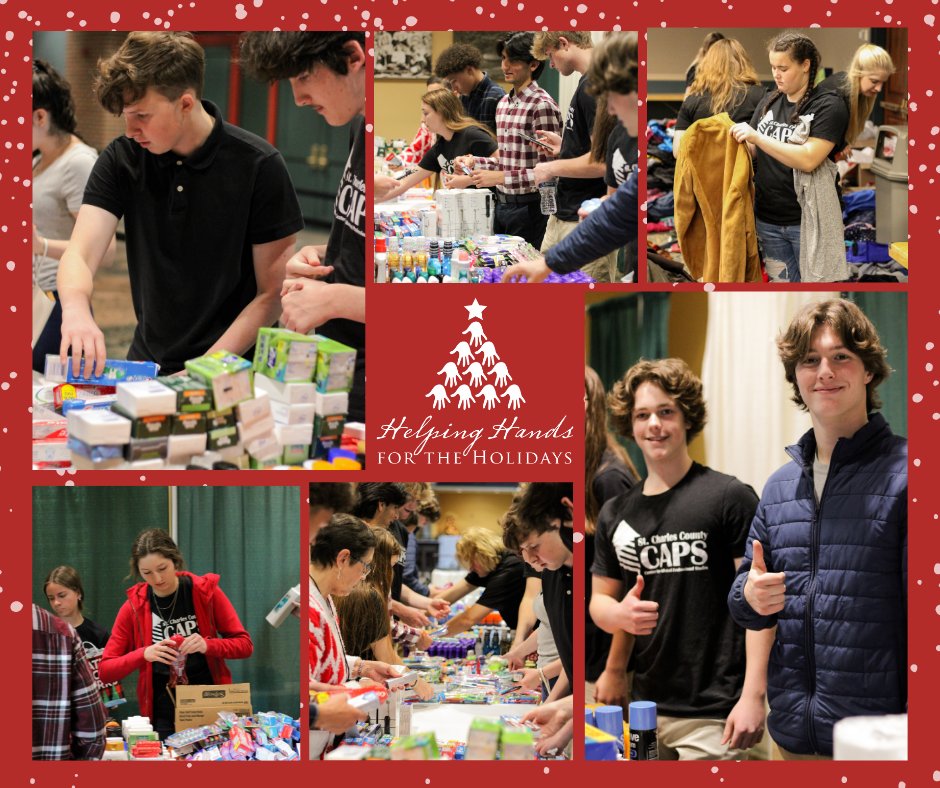 We had the help of these amazing young individuals from the CAPS (Center for Advanced Professional Studies) program to get ready for our annual charity event!

We can't wait to have them back tomorrow as volunteers! Thank you CAPS!