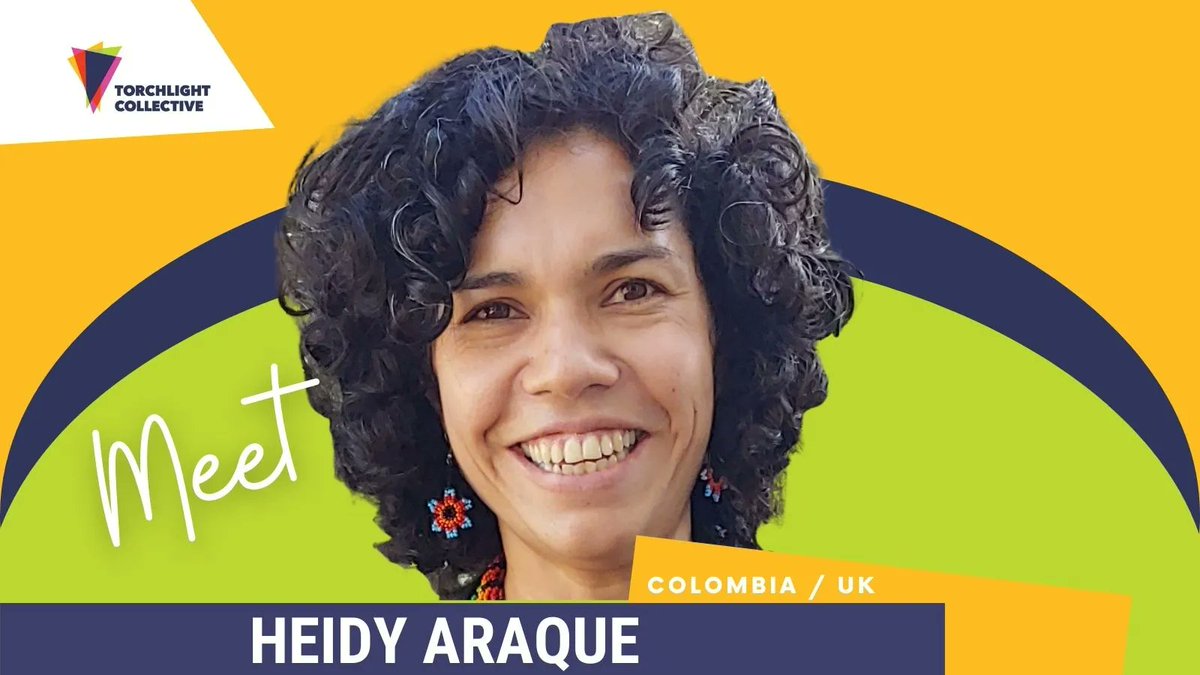 🔔 @TorchlightCollective is 🎉  historic 📈  this year. 

We're thrilled to welcome 
Heidy Araque is one of our newest cohort members, among 13 other #experts from across the 🌍

We thrive 2 work on visionary projects in the fields of #development, #humanrights, &amp; #health.