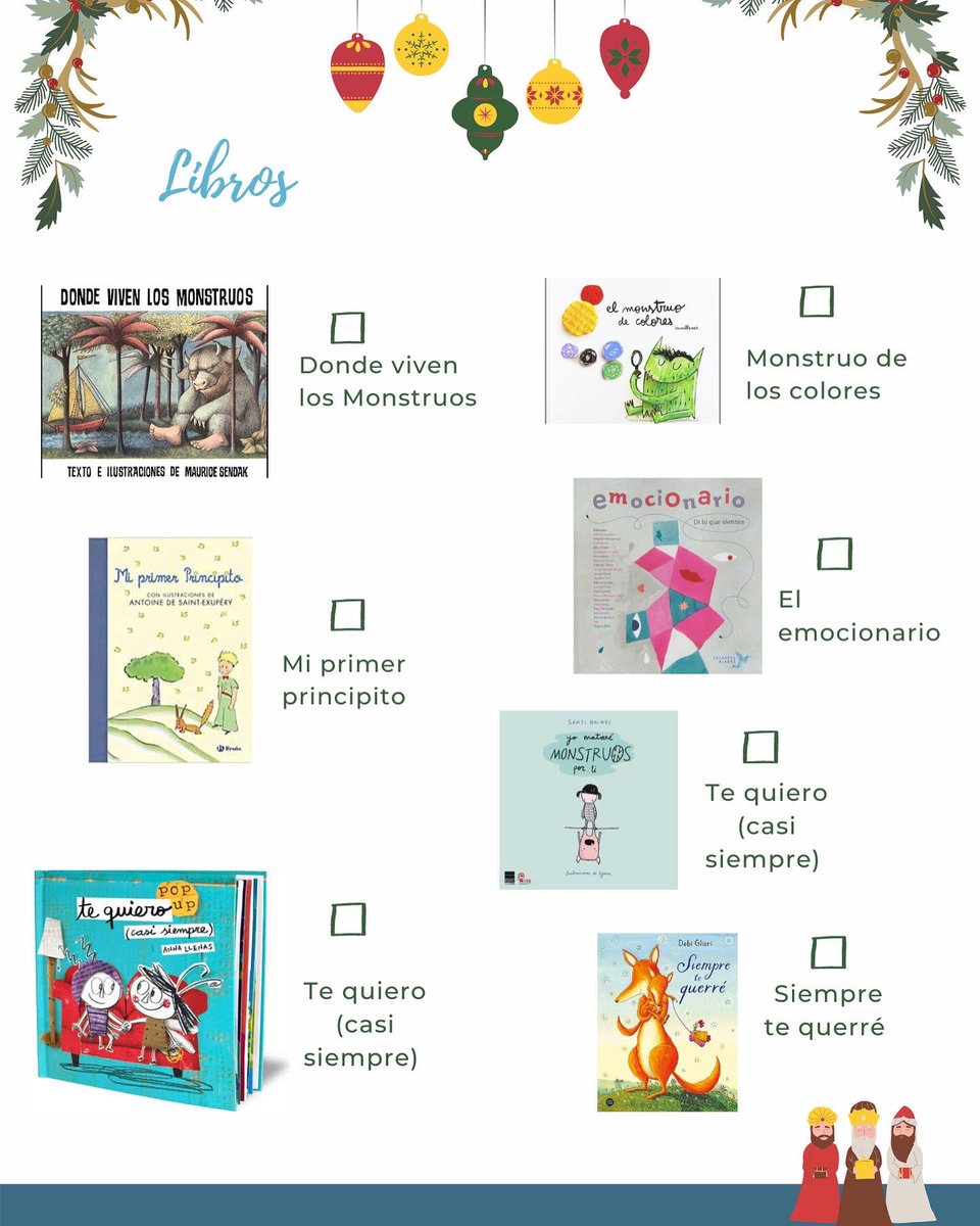 alejandrorienta's tweet photo. Queridos #reyesmagos como he hecho una colaboración con un colegio, aquí os paso una sugerencia de lista porque #hayvidamasalladelaspantallas https://t.co/FLRUU3Wadb