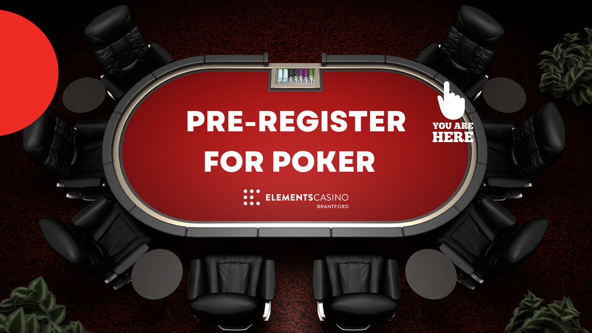 ElementsBrant's tweet photo. We're Not Bluffing!🥸

Pre-register for the Poker Room this Monday December 20th at 10am. Registration Details: 

- Sun Dec 19 1pm to 9pm in person at the Poker Room. 
- MUST be an Elements Rewards Member
- No phone ins until Monday December 20th at 10am

https://t.co/7NIoFz3D2X https://t.co/IzLxUMOeAf