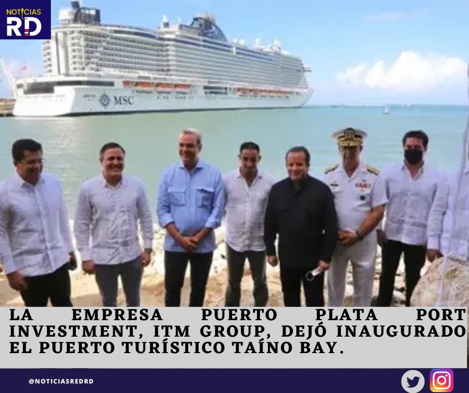 NoticiasRedRd's tweet photo. El presidente #LuisAbinader destacó que el #MinisterioDeTurismo invertirá 150 millones para mejorar la zona histórica de #PuertoPlata

Enfatizó la oportunidad de la creación de desarrollo para la zona y el país así como la creación de empleos.

#noticiasrd #actualidadrd https://t.co/elijQX9fD1
