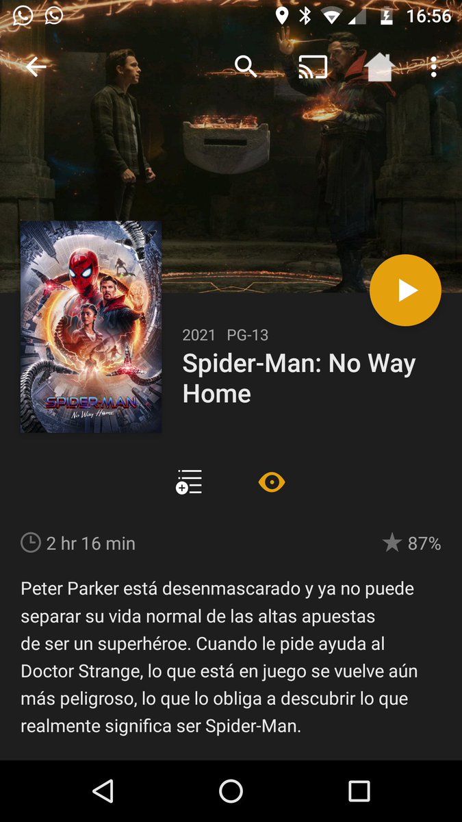 Comilisac's tweet photo. Ya viste #SpiderManNoWayHome ?

Ya está disponible https://t.co/5jSLnddPPf