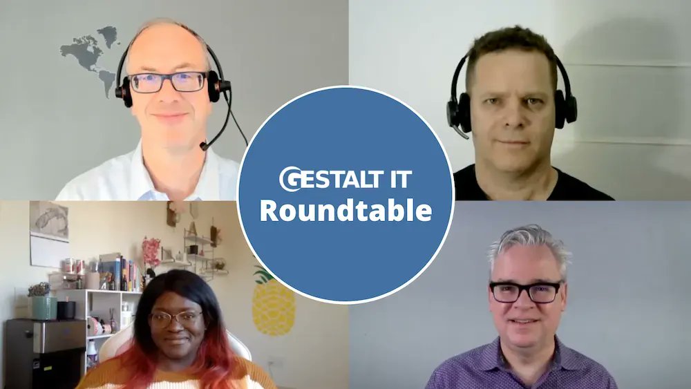 TechstrongIT's tweet photo. On this roundtable discussion presented by @Intelbusiness, @DataSciBae joins @SFoskett @fredericvharen and the panel to discuss how AI can benefit businesses' processes and drive up value. #sponsored #sponsoredbyintel #roundtable #AI #digitaltransformation https://t.co/7gsSIihhyB https://t.co/QymuiJulcX