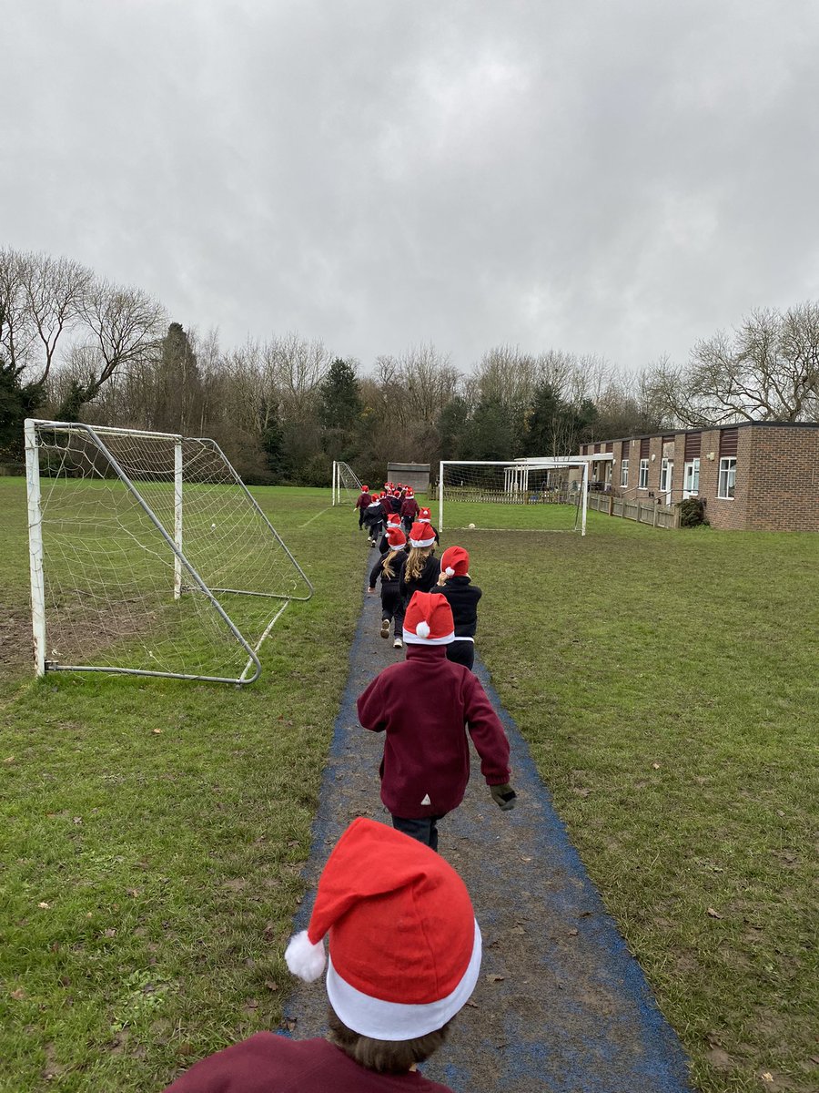 So much fun doing the Santa dash and such an amazing amount raised for our wonderful children, thank you <a href="/AbbotsALSA/">Abbots Langley School Association (PTA)</a>