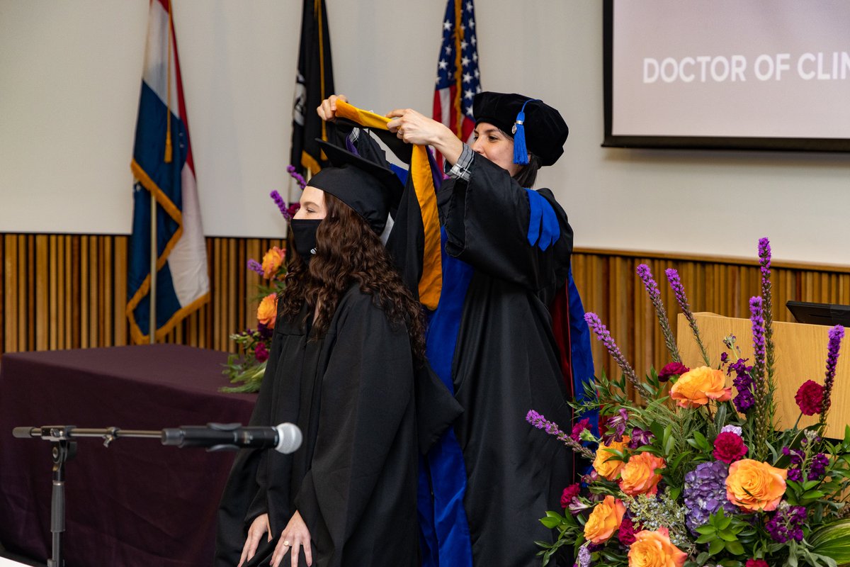 Demand for behavioral health providers is expected to grow by 23% by 2030. Last week, we honored our newest #ClinicalPsychology students advancing into our doctoral program. We also granted Master of Arts in #PsyD degrees to third-year students. Congratulations to all! 
#KCUpsyD