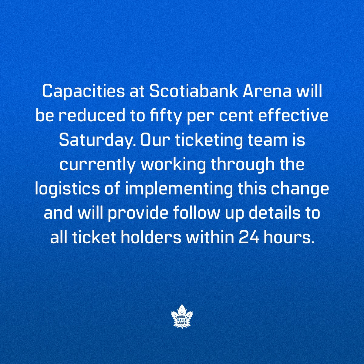 Toronto Maple Leafs tweet media