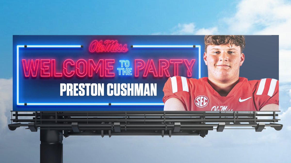 OleMissFB's tweet image. Coming to a billboard near you in 𝕋𝕙𝕖 𝕊𝕚𝕡❗️

@TylerBanks25 @BigFlipper00 @ChosenOneCull @Cush_51 

#HottyToddy