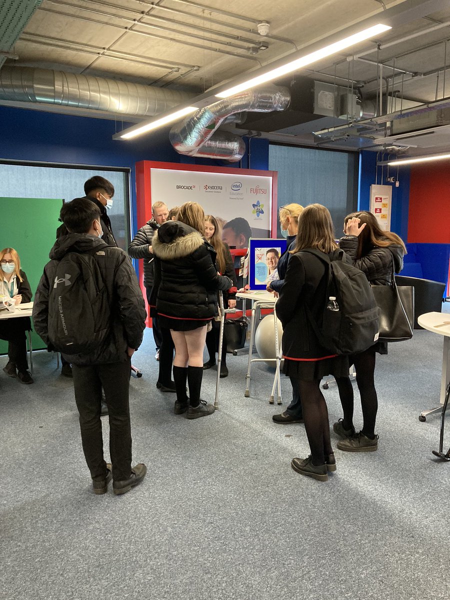NHS Insight Day at UTC Warrington - sharing Physiotherapy with the students <a href="/WHHAHPs/">WHH AHPs</a> <a href="/CarolMillingto8/">Carol  Millington</a> <a href="/queenfan76/">Diane Platt</a> <a href="/NishaagarwalO/">nishaagarwalOT</a>