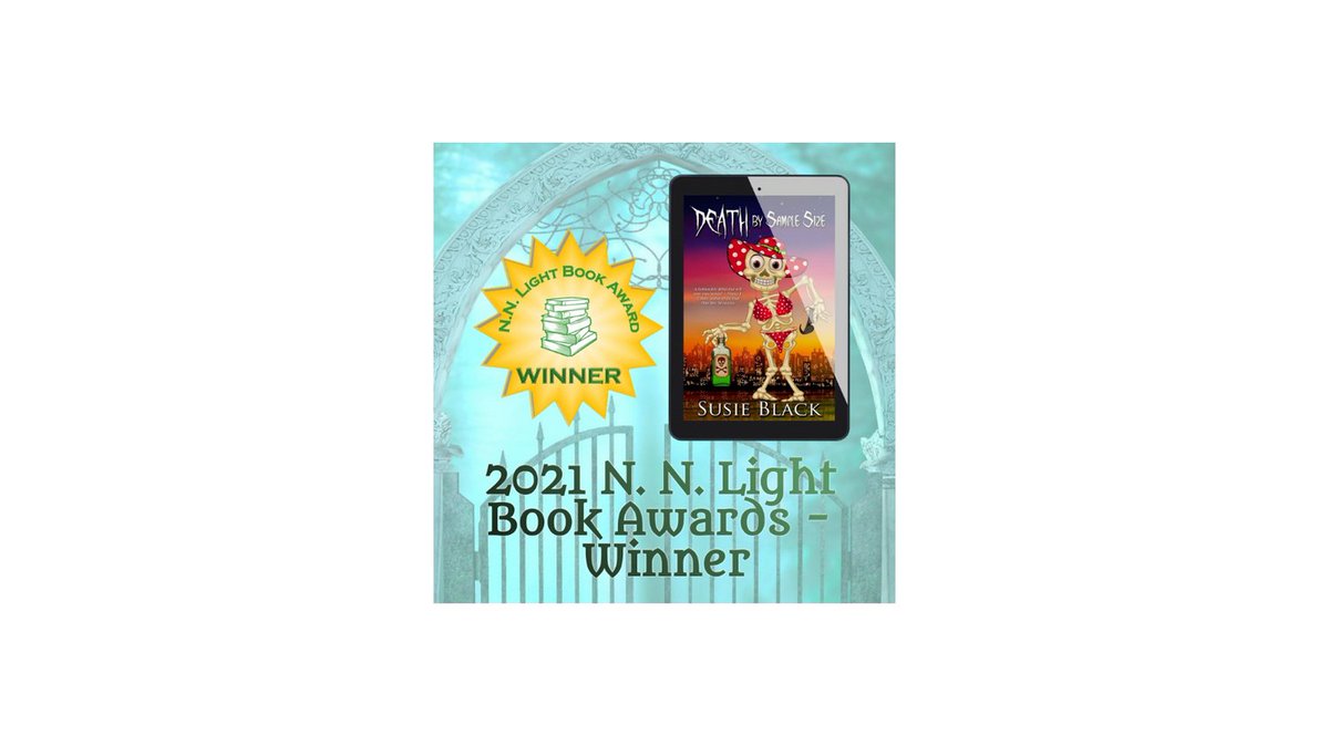 Death by Sample Size Wins N. N. Light Book of the Year Award Cozy Mystery category#wrpbks#bookoftheyear#awardwinningbook#readingcommunity#writingcommunity#cozymysteryreaders#cozymystery