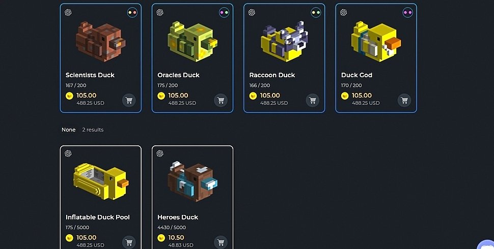 cathybabysic's tweet photo. @TheSandboxGame I want to take these 6 ducks with me https://t.co/8BwVaZES24
