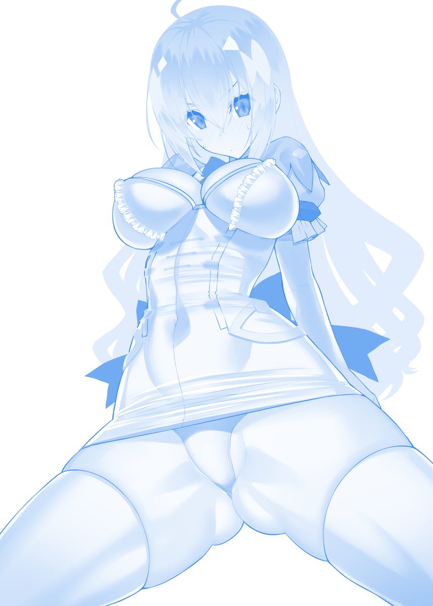 「幻聖神姫セイクリッドヴァース」のヒロイン、セイクリッドクレールrkgk 本日の進捗_キャラ塗り～ #skebご依頼 #今日のらくがき 