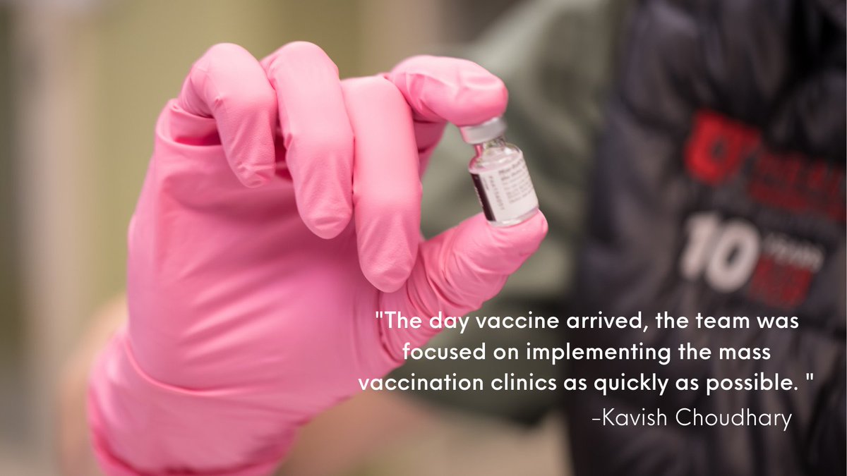 UofUHealth's tweet photo. "At the moment, I don’t recall how I felt, but when I look back, I’m blown away about how much people wanted to jump in helping out without expecting anything in return."-Kavish Choudhary, Senior Director, Inpatient and Infusion Pharmacy Services https://t.co/Jt2oCEjQvR