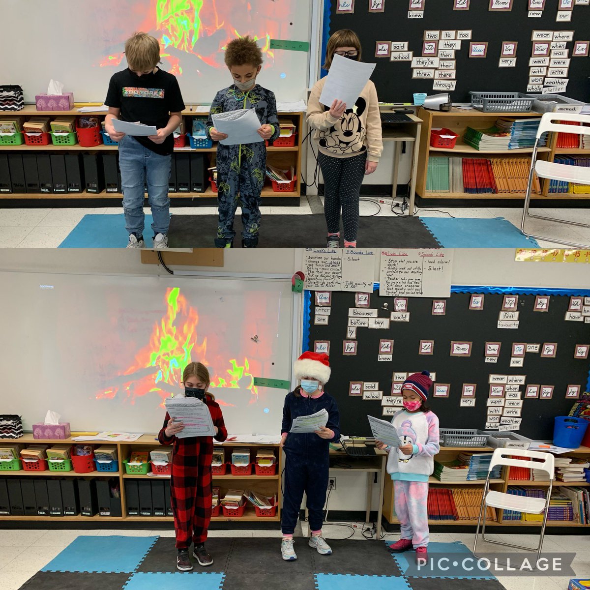 Today students presented the Nutcrackers Reader’s Theatre!🎭 There was lots of expression in their performance and many laughs!