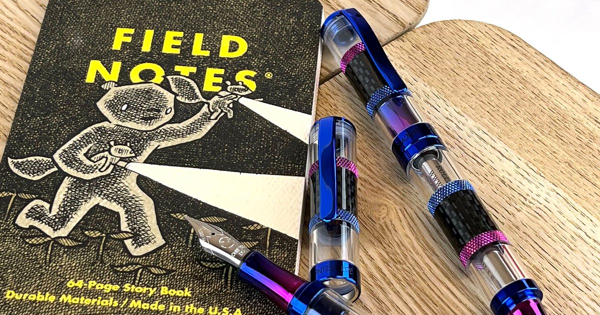 PenChalet's tweet photo. The latest NEW demonstrator release from Monteverde Pens USA is a stunner! Get an eyeful of the Monteverde Regatta Limited Edition Rainbow Demo (in fountain or rollerball): https://t.co/hE9VobEbVR #monteverdepens #monteverderegatta #fountainpen #penchalet #demopen #rainbowdemo https://t.co/5BMfhCvGGw