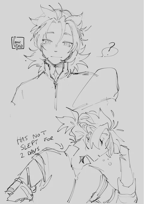 Albedos bird nest of hair lives rent free in my mind

#Albedo #GenshinImpact 