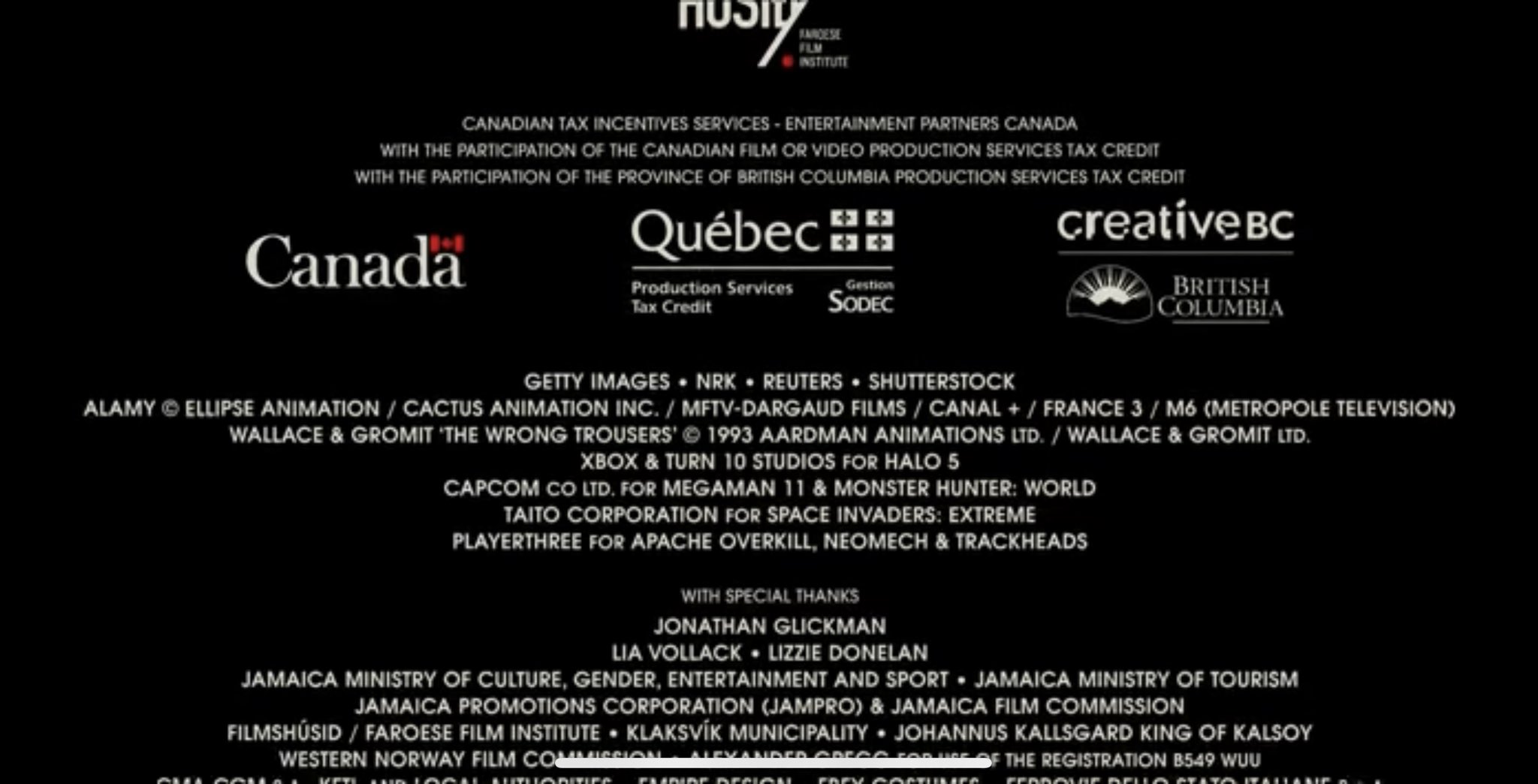 Brian Rt Bentheultimate1 Protodude Haven T Seen The Film But Just Checked The Credits It S There T Co E7whl0uyat Twitter