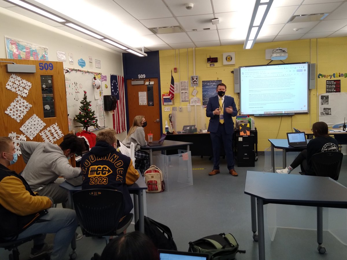 Thank you @RichHayzler for addressing the Teaching &amp; Learning Academy on their questions about PTHS and school climate and culture. Students had a great opportunity to relate their concerns both as learners and as prospective educators. @beth_sheridan6 <a href="/MichaelPortas/">Michael Portas</a> <a href="/pthsnation/">Pequannock Township High School</a>