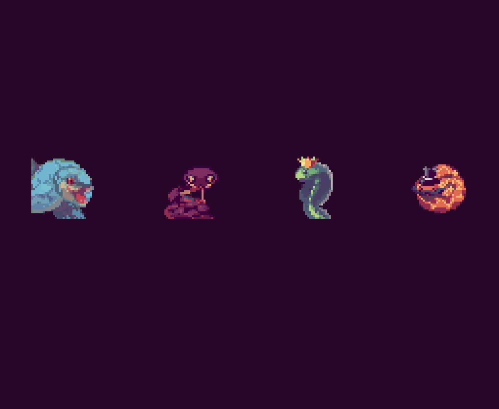 tengg42's tweet photo. #ssset of #snakes, 32x32 px per snake
#pixelart #pixel_dailies @Pixel_Dailies https://t.co/cBu8vlgxm1