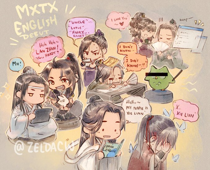 #MXTX  English debut ( ・ัω・ั ) +

#MDZS #TGCF  #ScumVillainsSelfSavingSystem 