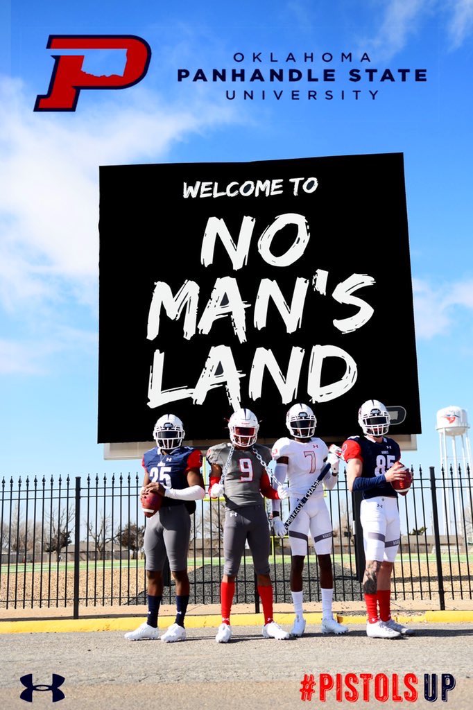 MicahhhLo's tweet photo. After a great talk with @CoachCorb_4 I am blessed to receive my first offer from Oklahoma Panhandle State University @OPSUFootball #pistolsup https://t.co/g6QSygjIFi