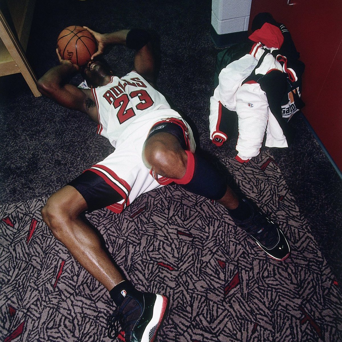 Ron Demers in the back closet of KTIV rn