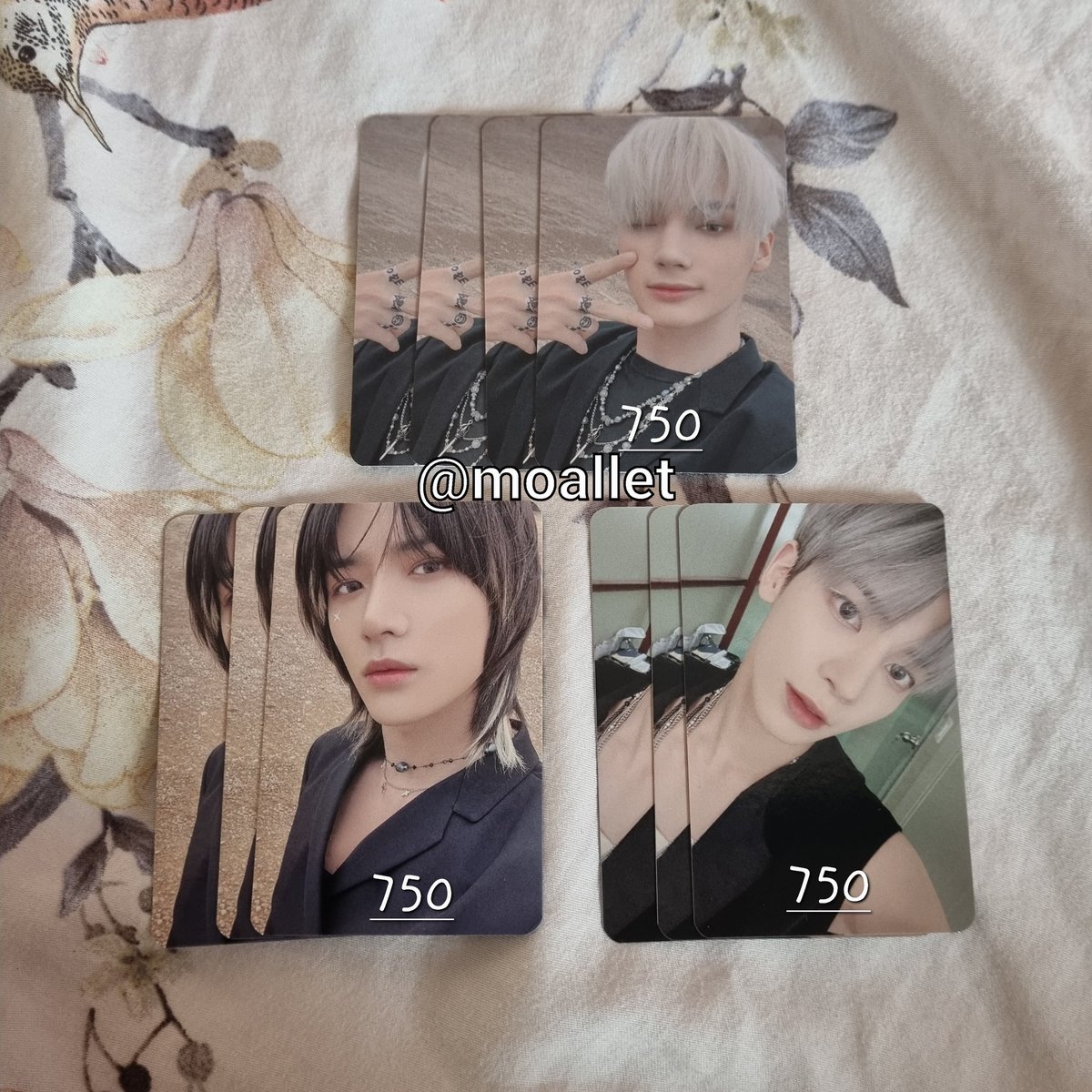 moallet's tweet photo. wts lfb ph onhand foe lzd pc
#moalletonhand

TXT - Fight or escape lazada pob

= 750 php ea

Available:
Hueningkai (4), Beomgyu (3), Taehyun (3)

• mint condi
• payo or 3 days reservation only
• mod: ggx / sco
• shipment might be slow bcos im still sick

DM or Reply to mine!! https://t.co/ovT166Q3x4