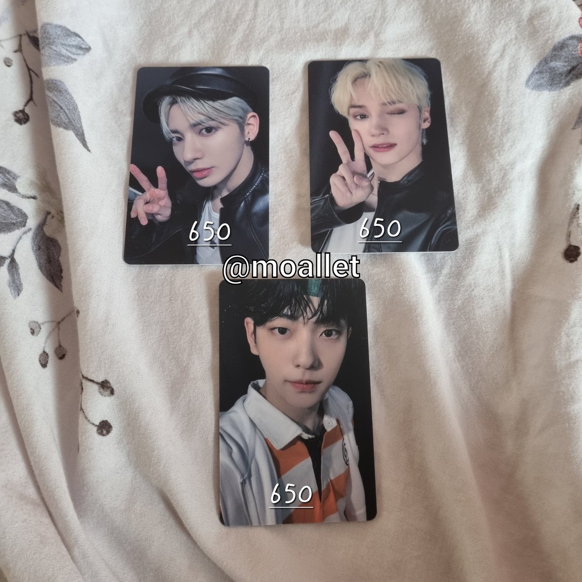 moallet's tweet photo. wts lfb ph onhand foe ld pst
#moalletonhand

TXT - Fight or escape luckydraw pc

= 650 ea

Available:
M2U - Taehyun, Hueningkai
POWERSTATION - Soobin

• has machine scratches (visible under light only)
• payo or 3 days reservation only
• mod: ggx / sco

DM or Reply to mine!! https://t.co/Nb7AsIndJo