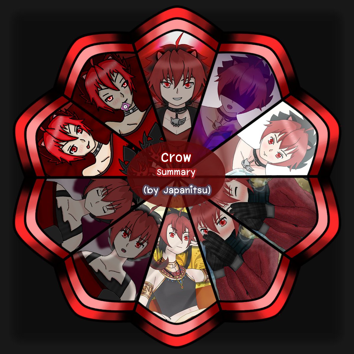 Japanitsu's tweet photo. Crow Summary 2021 🦔💖
#DailySB69
#SB69
#SHOWBYROCK https://t.co/l0X2IisaMu