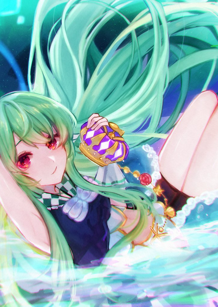 Chiyori08's tweet image. Finana 🐠💚
#Finanart
This is actually quite old illustration that I forgot to post  ;v;)°• hope you like them 💦