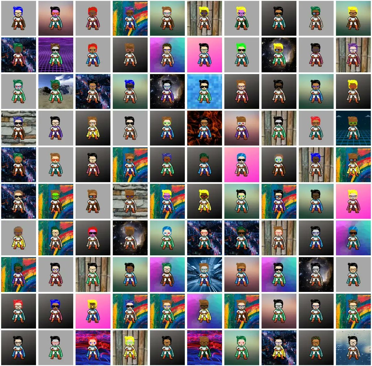 nerd_noname's tweet photo. All Noname Nerd Community NFT have been revealed!  Find out traits, rarity, and which Loot Chests your NFT will unlock https://t.co/0mopog7HMT!  For details on seeing your NFT go here: https://t.co/OjmnnLRd65 #nonamenerd #nerdsbelonghere #NFTcollection #NFT #NFTs https://t.co/WyJrYm1AS8