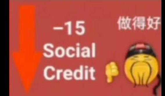 anythingbott's tweet photo. Bored Apes has recieved -15 Social Credits.. https://t.co/pCB2sLsr6o
