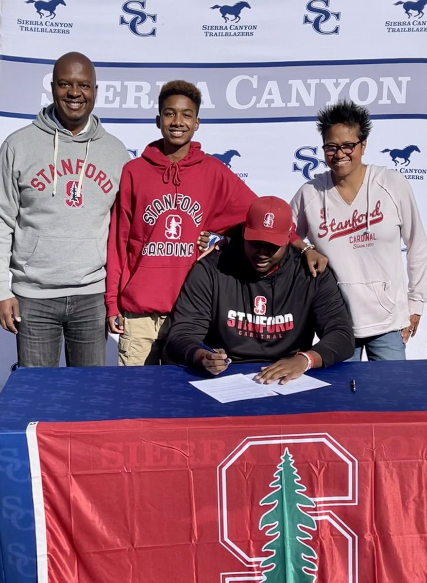 MESwanson's tweet photo. National Signing Day. Congratulations Kenji Swanson!! To God be the glory. @GoStanford @StanfordFball @Stanford https://t.co/nlSef6STuN