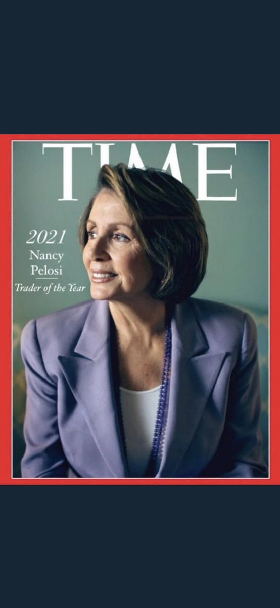 Sgholmes01's tweet photo. @thehill @SpeakerPelosi It’s like they just knew when to trade 😂 https://t.co/xImuWv6F9k
