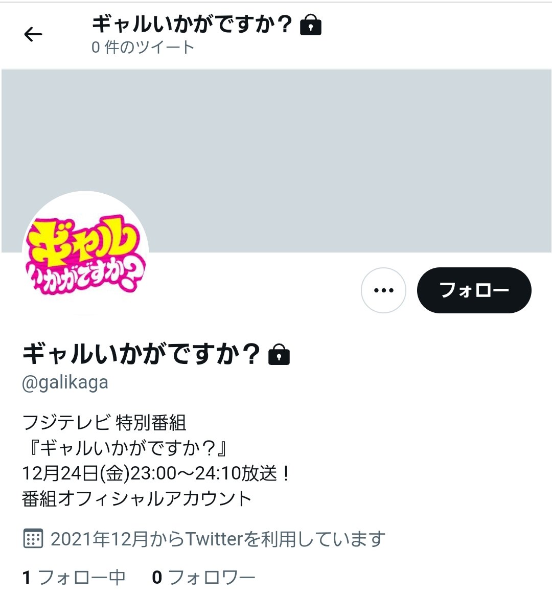 テレビ番組 Epg 番組表 フジテレビ系 21年12月24日 金 23時00分 24時10分 ギャルいかがですか 番組ロゴお目見え T Co Jeerpu9gla Twitter
