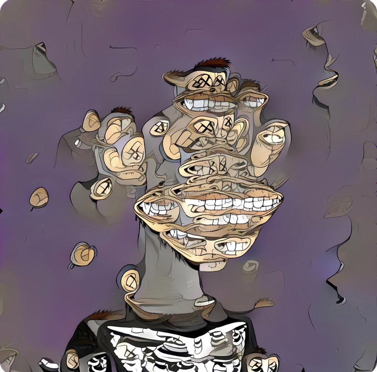 This ‘sicko’ crazy beast of artwork was won simply by rolling the ‘dice’ today 

Competition was fierce 🔥but there could only be one lucky victor 🦍
Big congrats to our lucky member !! 
All ape lovers welcome :
#NFTCommunity #ApesTogetherStrong #NFT 

discord.gg/abcapes