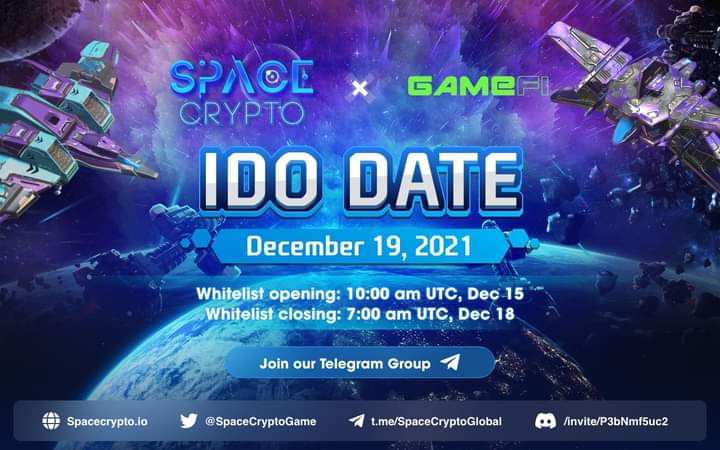SpaceCryptoGame's tweet photo. 📣📣📣 WHITELIST OPENED📣📣📣
We are pleased to announce details below

‼️👉How to Register Whitelist : https://t.co/SumERz7Uh8 
‼️👉Read more : https://t.co/1mprHy5T1L

#SpaceCrypto #SPG #Metaverse #PlayToEarn #NFTs #Gamefi #DeFi $SPG https://t.co/WWPc1hPgmQ