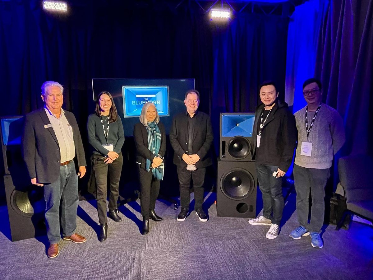 Bravo_Niagara's tweet photo. Thank you @gerraudio and @meyersoundlabs! What an inspiring day and extraordinary sonic experience! 🔈🙌 We are thrilled to have Meyer Sound as Technology Partner of Kimiko’s Pearl. #thinkingsound https://t.co/rZ0lZCQmvt