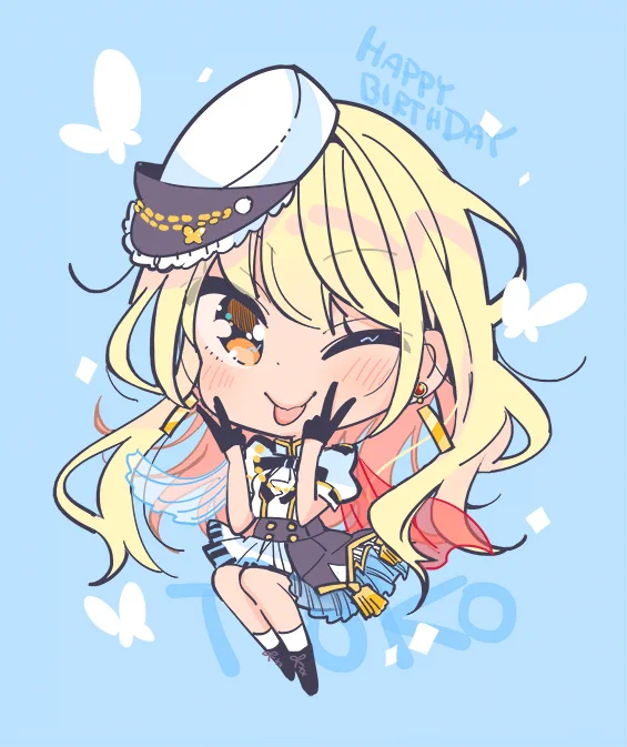 透子ちゃんおめでと～!!
#バンドリ
#桐ケ谷透子誕生祭2021
#桐ケ谷透子生誕祭2021 