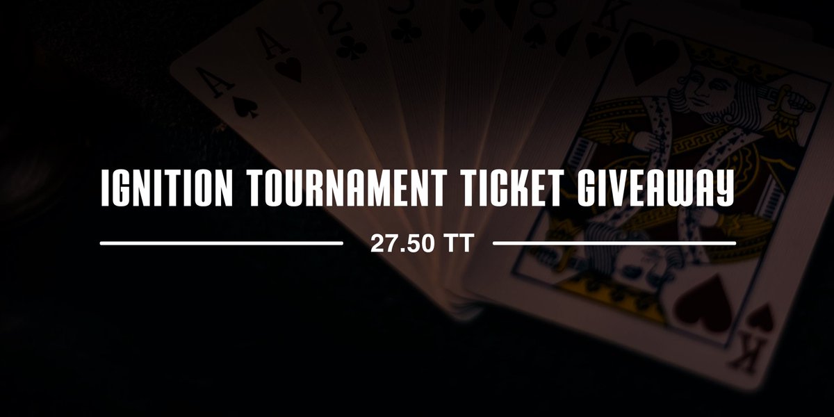 Ignition_AU's tweet photo. POKER GIVEAWAY!! Win a 27.50 Ignition tournament ticket! To enter: follow us on Twitter, like &amp; retweet. This Giveaway ends on Monday, December 20th at 11:59PM AEDT &amp; the winner will be announced on Tuesday, December 21st! Good Luck!!🔥🔥🔥

#ignitionpoker #ignitioncasino https://t.co/zxdj6jsn5j