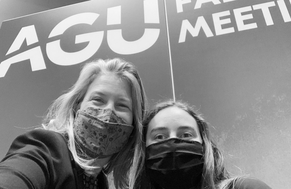 Emily Bernhardt (@drbiogc) on Twitter photo Glad to be here at this somewhat strange #AGU2021 with <a href="/AudreyThellman/">Audrey Thellman</a> … though hybrid sessions and commercial length talks are weird, hallway convos are 🔥 🔥 so happy to reconnect and reinvigorate Glad to be here at this somewhat strange #AGU2021 with <a href="/AudreyThellman/">Audrey Thellman</a> … though hybrid sessions and commercial length talks are weird, hallway convos are 🔥 🔥 so happy to reconnect and reinvigorate